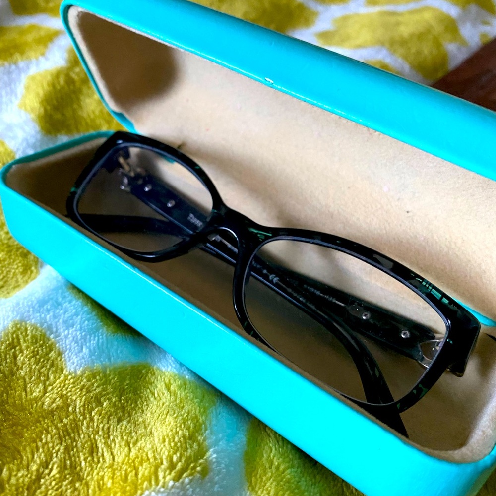 Tiffany & Co. Tortoise Eyeglasses w/case